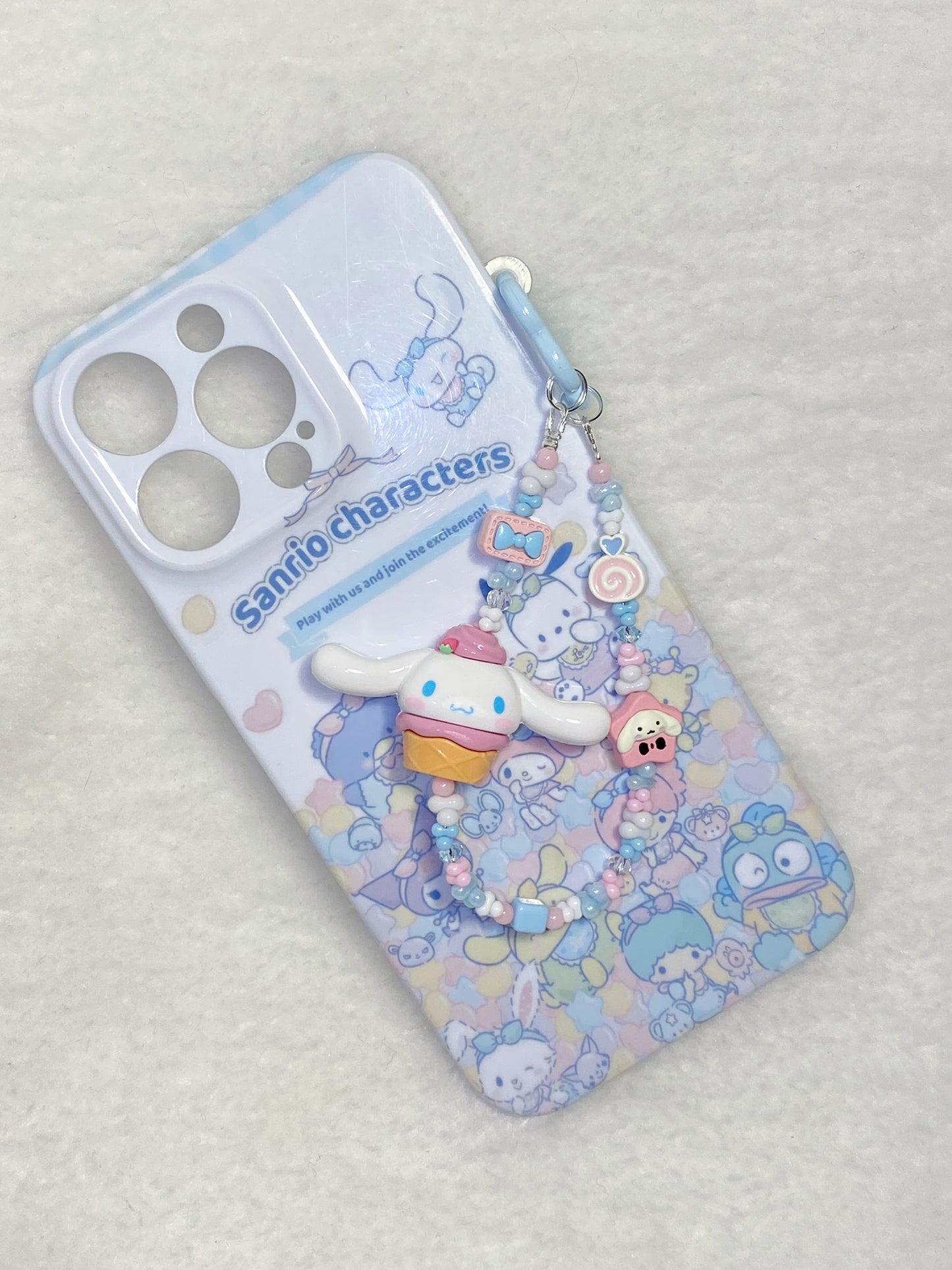 Sanrio - Cinnamoroll Ice Cream Phone Charm