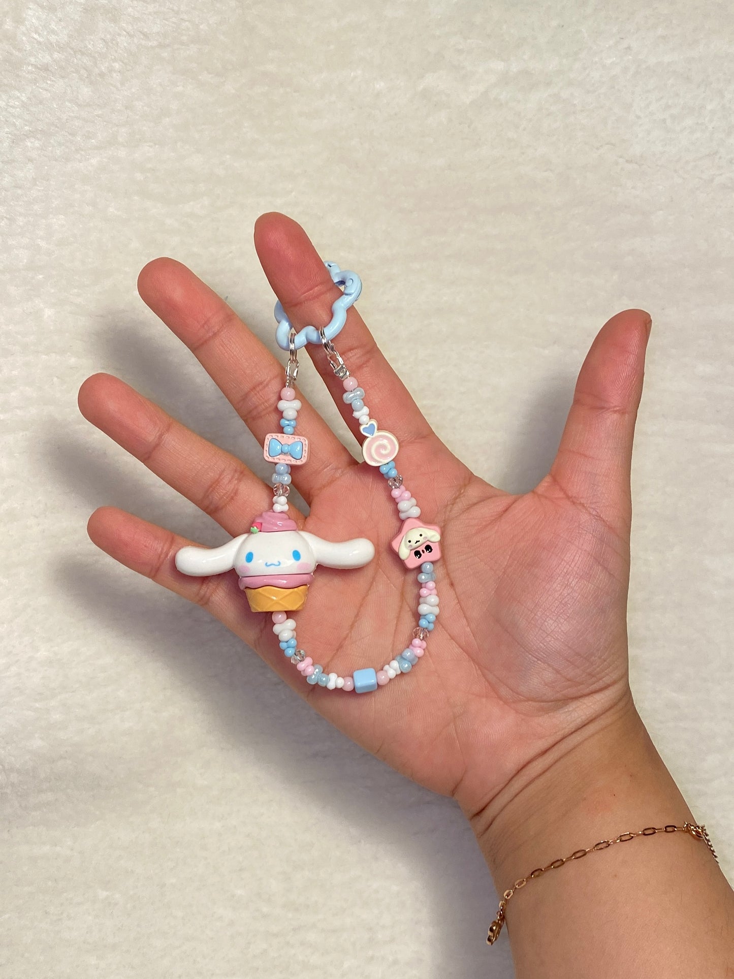 Sanrio - Cinnamoroll Ice Cream Phone Charm