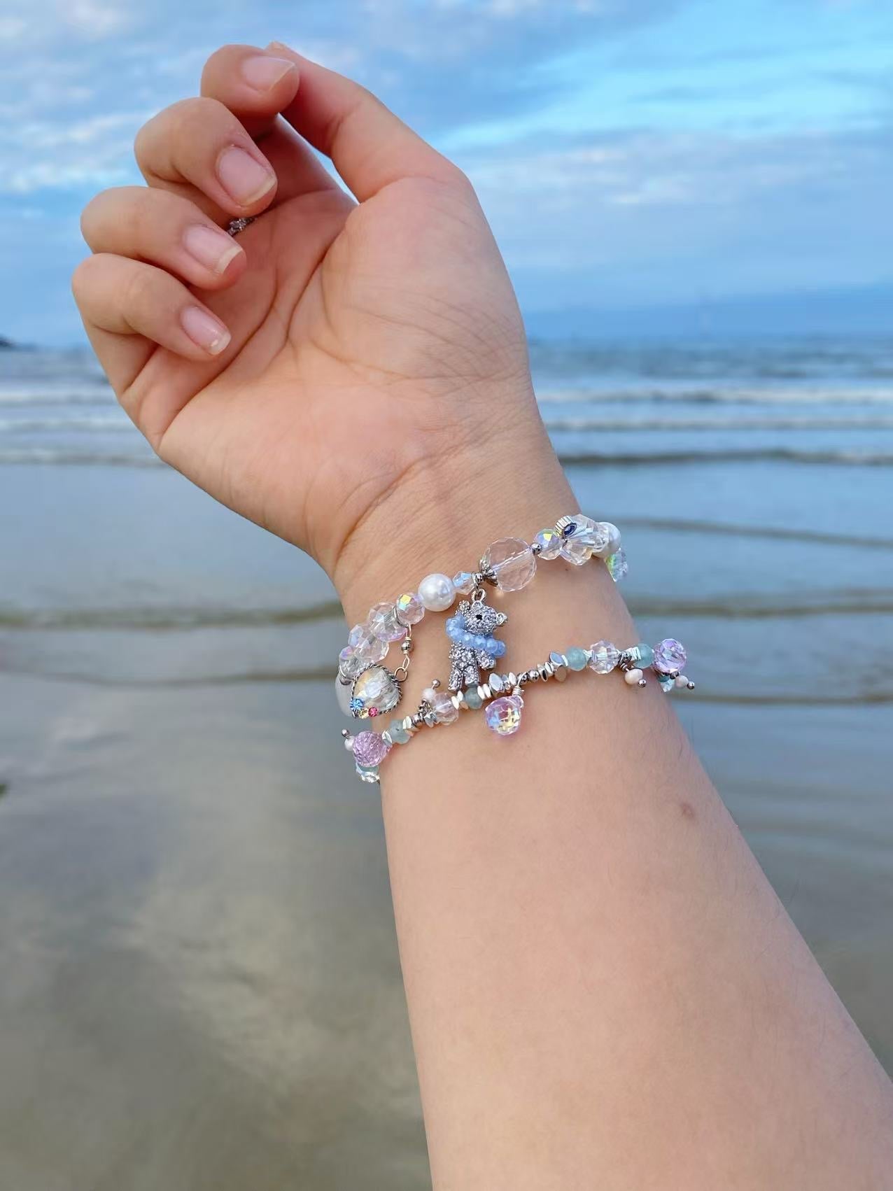 Ocean Whisper Sterling Silver Bracelet