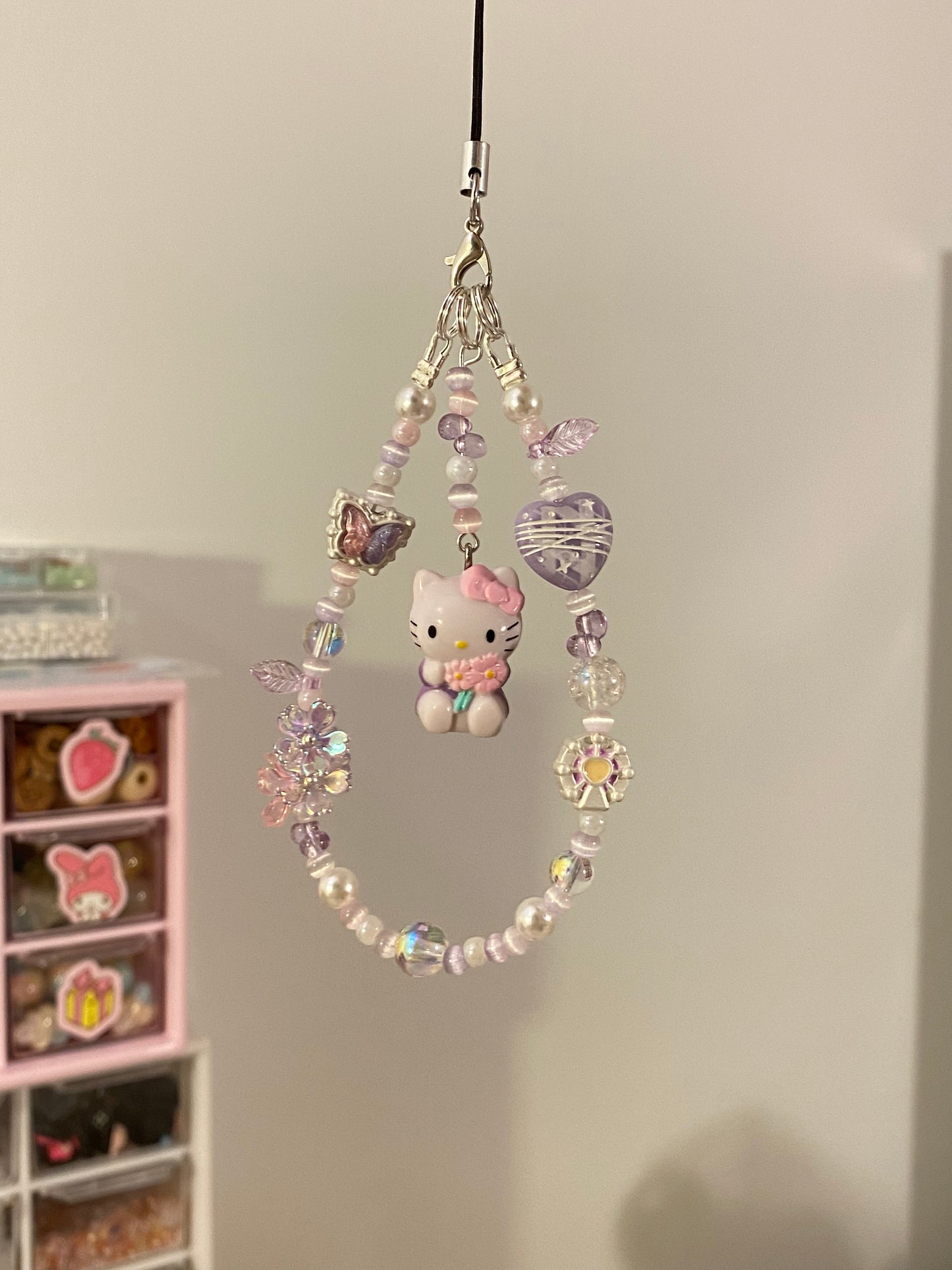 Sweet Bouquet Hello Kitty Charm