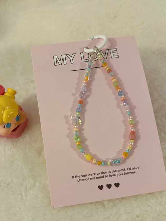 Rainbow Whimsy-Phone Charm