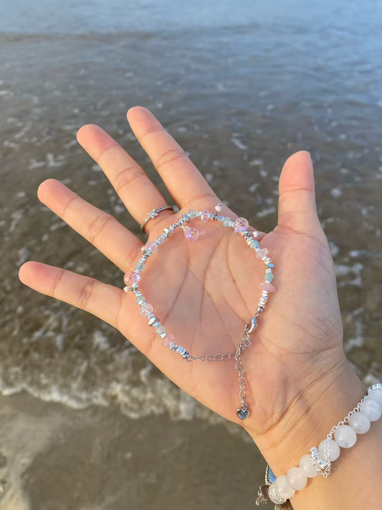 Ocean Whisper Sterling Silver Bracelet