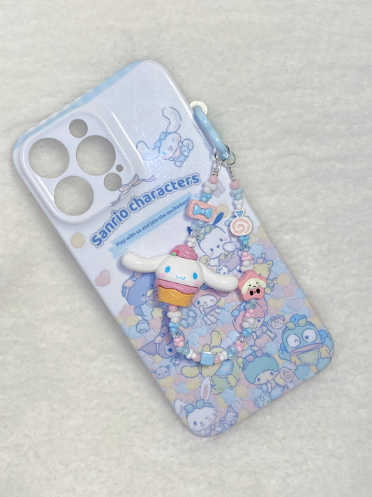 Sanrio - Cinnamoroll Ice Cream Phone Charm